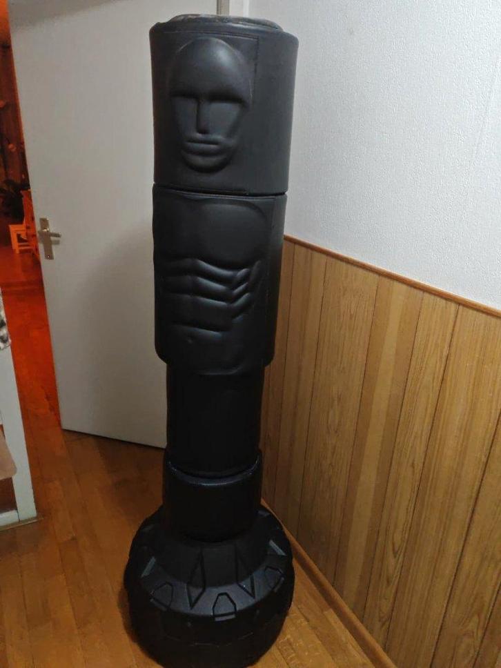 Bokszak Standboxsack, Boxdummy, verstelbare raakvlakken., Sport en Fitness, Boksen, Zo goed als nieuw, Bokszak, Ophalen