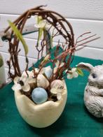 Paas decoratie keramiek beeldjes, Huis en Inrichting, Woonaccessoires | Overige, Ophalen of Verzenden, 'T Olde Gre-j, Info@toldegrej.nl