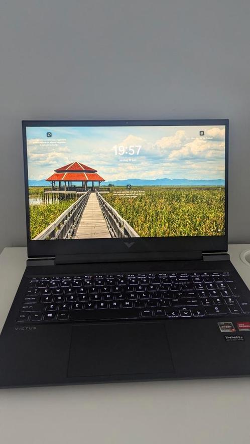 Gaming Laptop, Computers en Software, Windows Laptops, Zo goed als nieuw, 16 inch, SSD, 4 Ghz of meer, 16 GB, Qwerty, Met videokaart