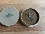 Herdenkingsmunt Amsterdam Rijnkanaal 21-5-1552 brons, Ophalen of Verzenden