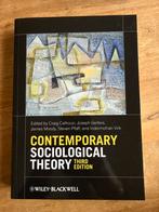 Contemporary sociological theory, Ophalen of Verzenden, Alpha, Zo goed als nieuw, WO