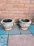 3 Bloempoten, Tuin en Terras, Bloempotten, Ophalen of Verzenden, Zo goed als nieuw