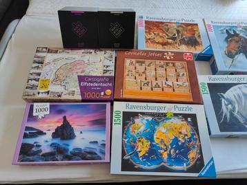 Diverse puzzels beschikbaar voor biedingen