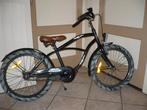 Stoere zwarte 20 inch jongensfiets model cruiser, Ophalen, Gebruikt, Trapvoertuig