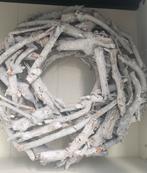 Brocante takken krans, wit., Ophalen, Zo goed als nieuw