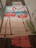 Flamingo dekbedovertrek, Ophalen, Meisje, Dekbedovertrek, Zo goed als nieuw