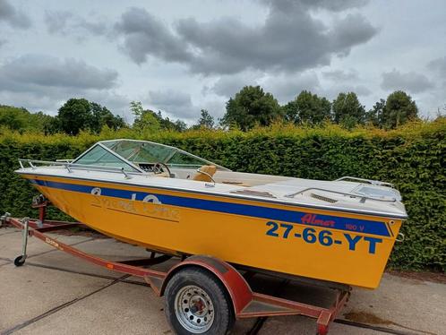Almar 190v 5.80 meter lang evt met 15 pk 4 takt en trailer, Watersport en Boten, Speedboten, Zo goed als nieuw, 3 tot 6 meter