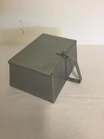 Blik om asbakken in te legen., Ophalen of Verzenden, Zo goed als nieuw, Tabaksdoos of Verpakking