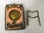 Opruiming Oud geëmailleerde klokje, Antiek en Kunst, Antiek | Klokken, Ophalen of Verzenden