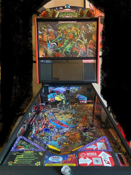 Turtles Stern Premium Flipperkast, ZGAN!, Verzamelen, Automaten | Flipperkasten, Zo goed als nieuw, Ophalen