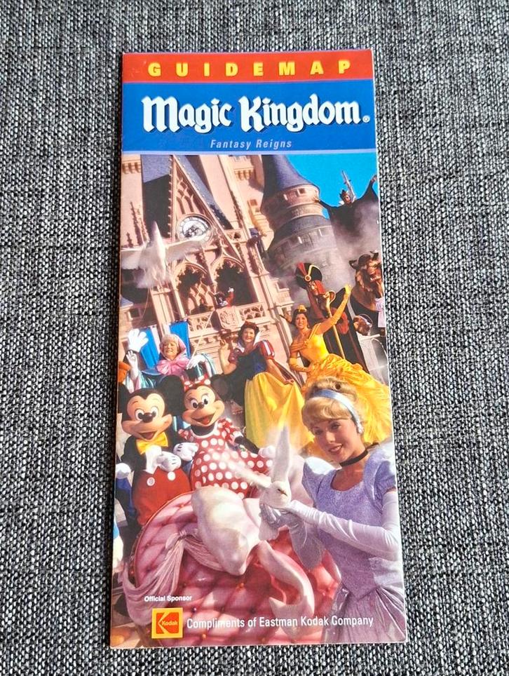 Disney Magic Kingdom guidemap 2003, Verzamelen, Disney, Ophalen of Verzenden