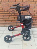 Rollator Topra trojo rood, Diversen, Ophalen, Opvouwbaar, Zo goed als nieuw