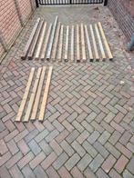 Tuinhout hardhout houten palen en balken, Ophalen, Minder dan 180 cm, Palen, Hardhout