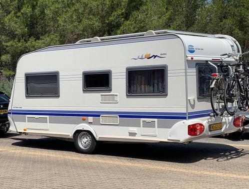 HOBBY 460 De Luxe Easy incl. voortent/luifel/inventaris, Caravans en Kamperen, Caravans, Particulier, tot en met 4, Rondzit, Hobby