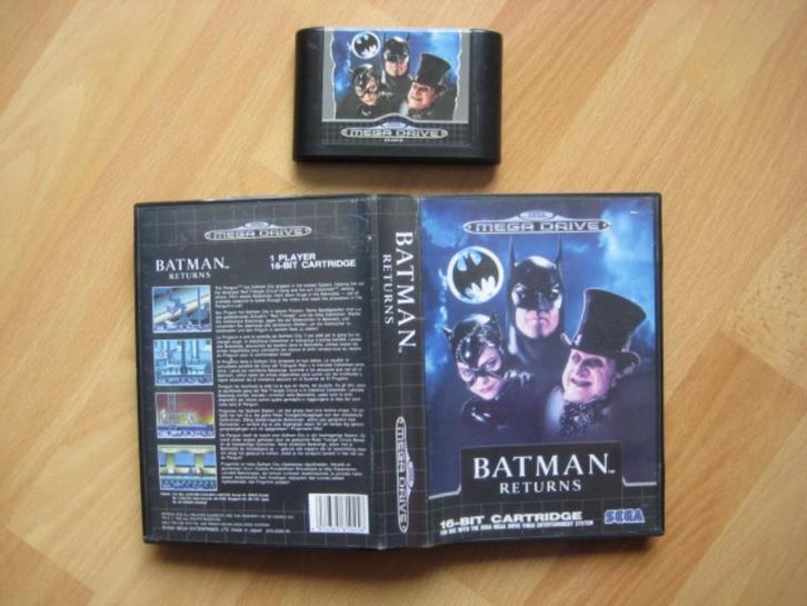 Batman Returns Sega Mega Drive Megadrive, Spelcomputers en Games, Games | Sega, Gebruikt, Mega Drive, Avontuur en Actie, 1 speler