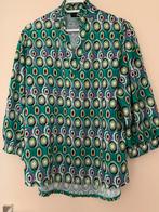Tuniek lichtgroen met print,  XL, Kleding | Dames, Blouses en Tunieken, Ophalen of Verzenden, Zo goed als nieuw, Maat 46/48 (XL) of groter