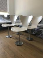 4 Fritz Hansen Arne Jacobsen design vaste fixed stoel kruk, Huis en Inrichting, Stoelen, Ophalen, Gebruikt, Nvt, Eén