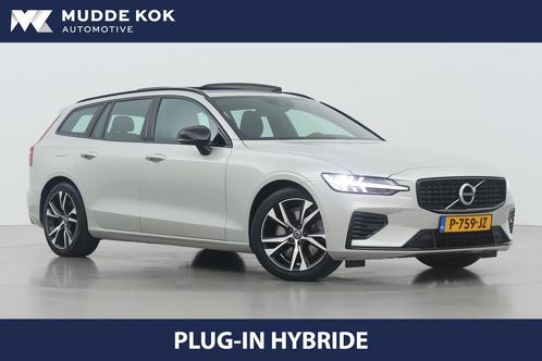 Volvo V60 T6 Recharge R-Design | Long Range | ACC | Panorama, Auto's, Volvo, Bedrijf, Te koop, V60, 4x4, ABS, Achteruitrijcamera
