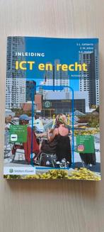 GRATIS Boek Inleiding ICT en recht - Achtste druk, Ophalen, S.L. Gellaerts, C.M. Jobse, S.C. Huisjes, Niet van toepassing, Zo goed als nieuw