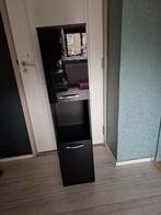 Hoogglans badkamer meubel., Huis en Inrichting, Badkamer | Badkamermeubels, (Half)hoge kast, Minder dan 50 cm, Ophalen of Verzenden