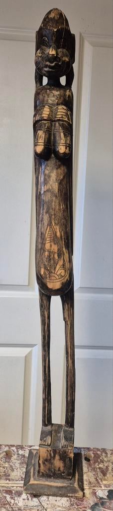 Afrikaans/Nigeriaans houten beeld, Ophalen