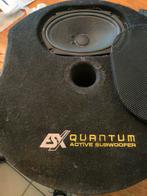 ESX Quantum Q300Av2 actieve reservewiel subwoofer 150 watt, Ophalen of Verzenden, Zo goed als nieuw