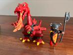 Playmobil Rode draak met barbaar, Kinderen en Baby's, Speelgoed | Playmobil, Ophalen, Zo goed als nieuw