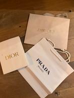 Luxe Designer Tassen - Dior, Prada, Jimmy Choo, Ophalen of Verzenden, Gebruikt, Verpakking