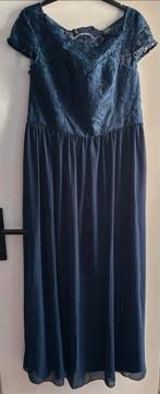 Nieuwe Chi Chi London Curve Jurk Maat 18, Kleding | Dames, Ophalen of Verzenden, Nieuw, Maat 46/48 (XL) of groter, Blauw