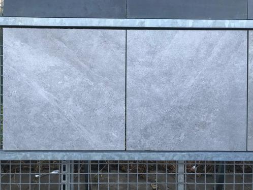 Topkwaliteit Kera-beton 60x60x4 Slate Grey, Tuin en Terras, Tegels en Klinkers, Nieuw, Terrastegels, Keramiek, 10 m² of meer, Ophalen of Verzenden