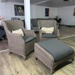 4 Seasons Outdoor (4SO) Tuinstoelen + voetenbank – ZGAN