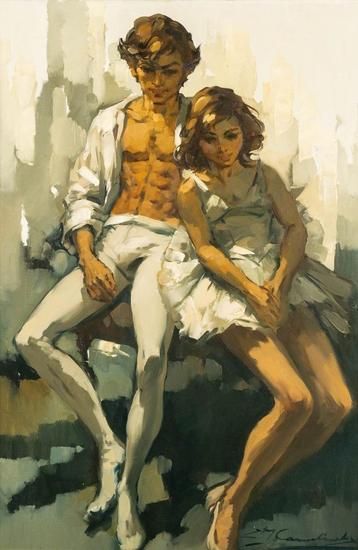 Belgisch==balletdansers==LOUIS CAMERLYNCKX 1920-1989 beschikbaar voor biedingen