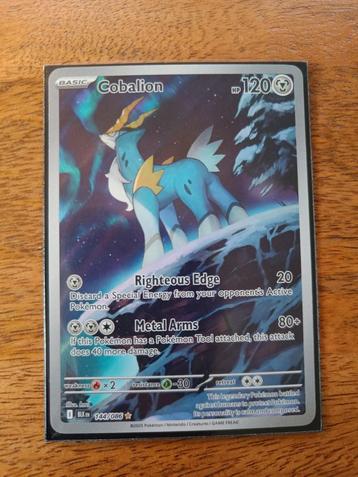 Cobalion 144/086 - Pokemon BLK beschikbaar voor biedingen