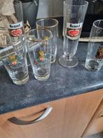 Glazen gratis, Verzamelen, Glas en Borrelglaasjes, Zo goed als nieuw, Ophalen, Bierglas