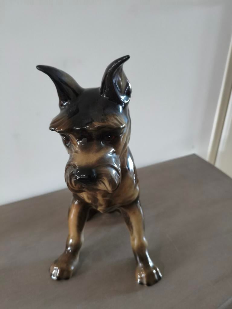 Snauzer, Ophalen of Verzenden, Zo goed als nieuw, Beeldje of Figuurtje