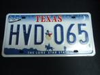 Kentekenplaat licenseplate Texas 1 USA, Verzamelen, Automerken, Motoren en Formule 1, Auto's, Gebruikt, Ophalen of Verzenden