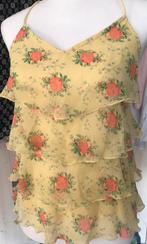 Tops , kleur geel en of rozes maat S, Ophalen of Verzenden, Zo goed als nieuw, Geel, Zonder mouw