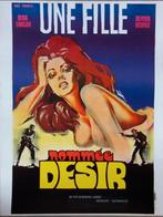 UNE FILLE NOMMEE DESIR 1968 poster erotische film, Verzamelen, A1 t/m A3, Zo goed als nieuw, Rechthoekig Staand, Film en Tv