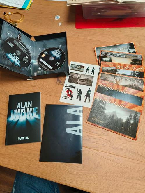 Alan Wake PC dvd - collectors edition, Spelcomputers en Games, Games | Pc, Zo goed als nieuw, Avontuur en Actie, 1 speler, Ophalen of Verzenden