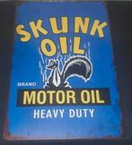 Skunk Oil Wandbord - Mancave Decoratie, Verzamelen, Ophalen of Verzenden, Nieuw