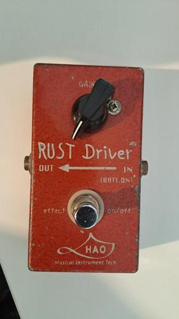 HAO Rust Driver Plexi in a Box - Handmade in Japan beschikbaar voor biedingen