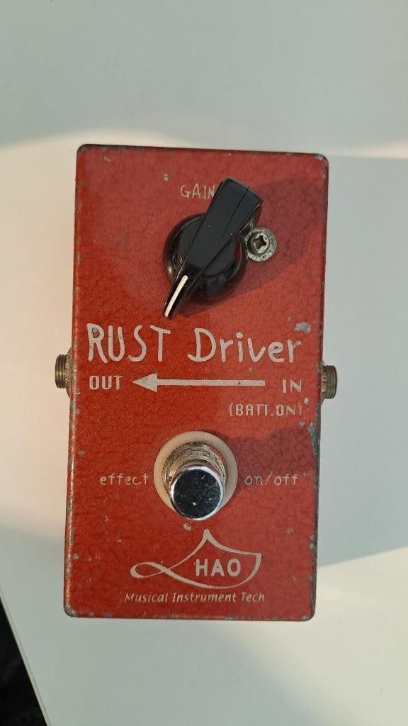 HAO Rust Driver Plexi in a Box - Handmade in Japan, Muziek en Instrumenten, Effecten, Gebruikt, Distortion, Overdrive of Fuzz