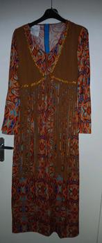Hippie jurk met vest 40/42, Ophalen of Verzenden, Zo goed als nieuw, Maat 38/40 (M), Carnaval