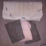 Aerosleep matras beschermer met 3 hoeslakens, Gebruikt, Ophalen of Verzenden, Jongetje of Meisje, Wit