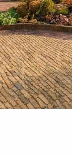 Boerengeeltjes geel, Gebruikt, Klinkers, Ophalen of Verzenden, Minder dan 5 m²