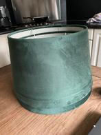 Groene velours, Huis en Inrichting, Lampen | Lampenkappen, Ophalen, Zo goed als nieuw, Rond