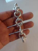 Zilveren dames Jasseron Armband, nieuw, Sieraden, Tassen en Uiterlijk, Armbanden, Ophalen of Verzenden, Nieuw, Zilver, Zilver