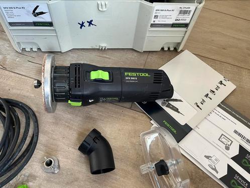 Festool ofk 500 q-plus, Doe-het-zelf en Verbouw, Gereedschap | Freesmachines, Zo goed als nieuw, Elektrisch, Kantenfrees, Verzenden