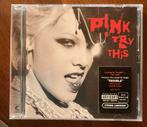 Cd pink try this, Ophalen of Verzenden, Zo goed als nieuw, Poprock