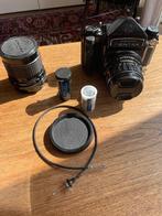 Pentax 6x7 Medium Format Camera met 105mm & 55mm lens, Audio, Tv en Foto, Fotocamera's Analoog, Ophalen, Gebruikt, Spiegelreflex